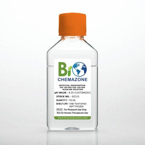 Artificial Perspiration, ISO 105 B07 ISO 105 E04 Alkaline Solution BZ153