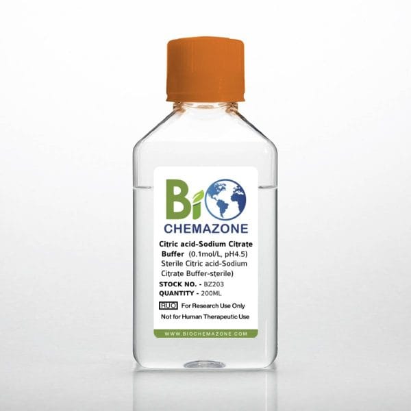 Citric acid Sodium Citrate Buffer (0 1mol/L, pH4 5) Sterile