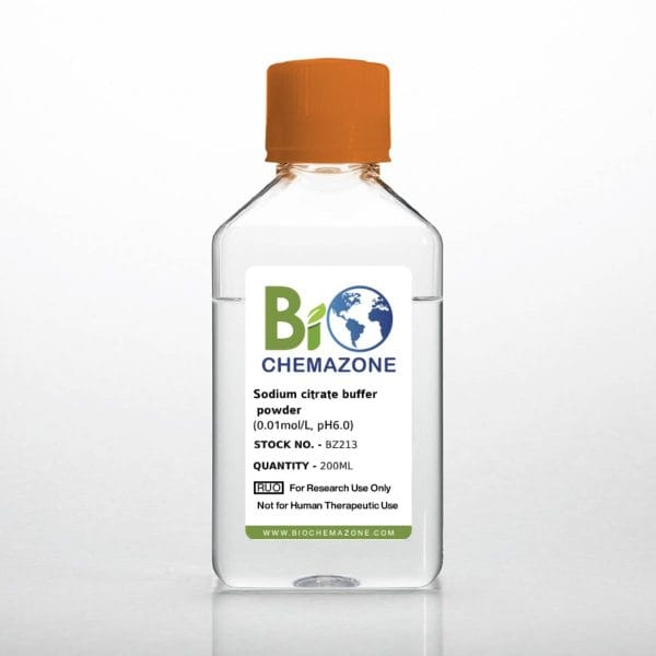 Sodium citrate buffer powder