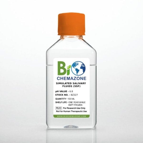 Simulated Salivary Fluids SSF BZ327