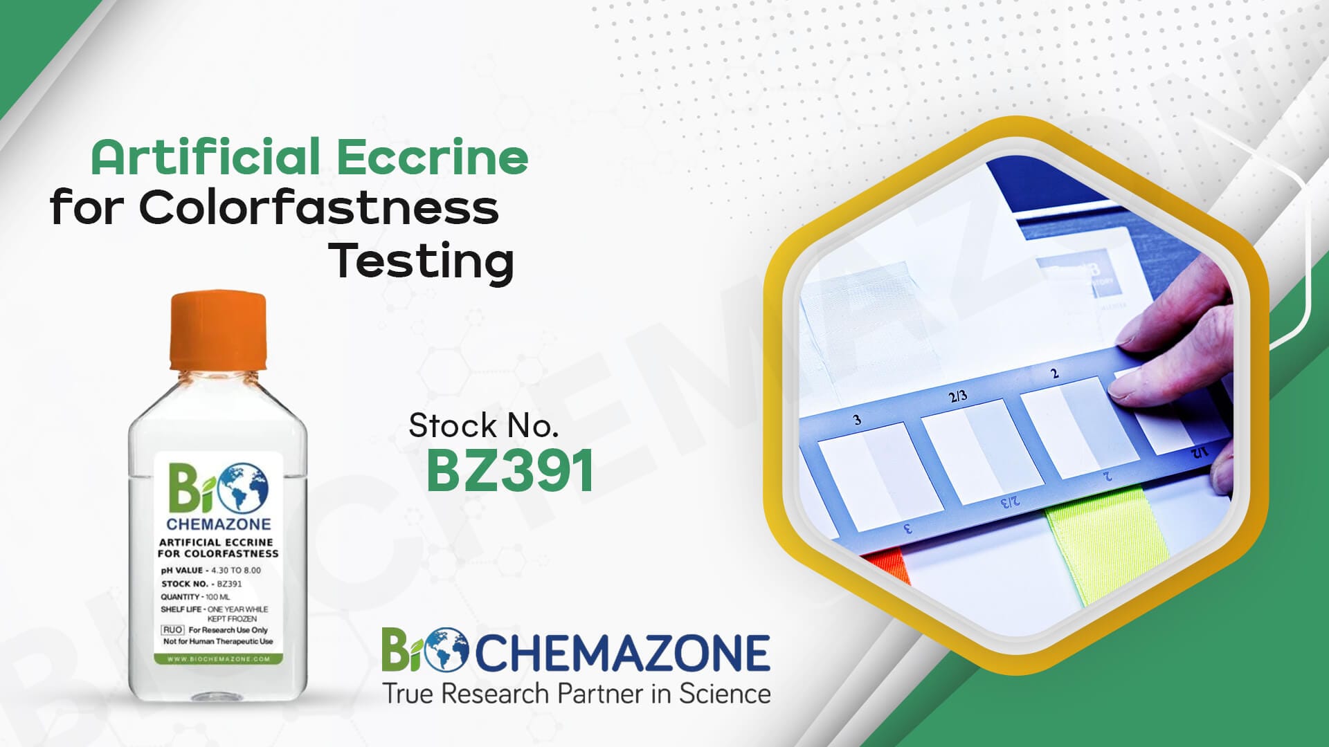 Artificial Eccrine Fluid for Colorfastness Testing: Ensuring Textile Durability 1 Artificial eccrine fluid
