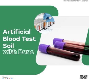 Artificial Blood Test Soil with Bone
